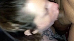 blonde amateur gets blowjob from latina 😏