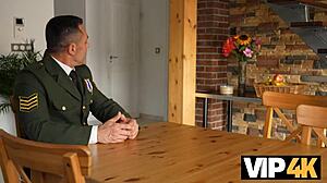 Vip4K Suggests The Luckiest Soldier Ever Enjoys His Son's Girlfriend