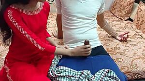 Uncle's Massive Black Cock Stretches Tight Indian Pussy Wide