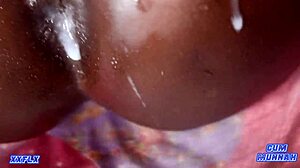 petite anal babe likes ass spoon fuck fill with cunt