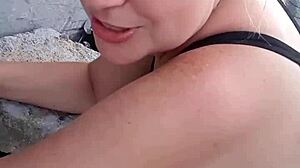 Couple Alexander in video call with big black cock blowjob and sex, blonde with big tits and ass gets monster cock.