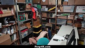 Caucasian teen attempting to steal store merchandise - perp4k