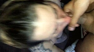 blonde amateur gets blowjob from latina 😏