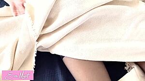 Eva Myst fucks roommate and cums on ass