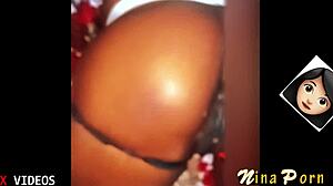 i was giving my boyfriend a hidden cam fuck ride, riding him missionary style while he got wet