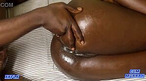 petite anal babe likes ass spoon fuck fill with cunt