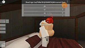 Fucking sluts on Roblox with monster cocks in intense sex sessions