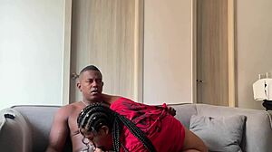 Amateur couple plays before fucking!