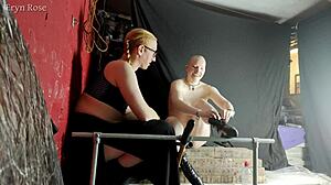 Eryn's first bondage session!