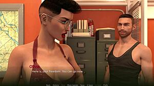 alternative punishment ends with olivia's cumshot