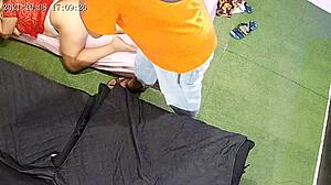 Latina Sister-In-Law Recorded Sleeping in Bed with Big Ass Fetish