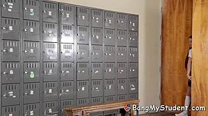 Slutty Squirting Cheerleader Bangs Coach!