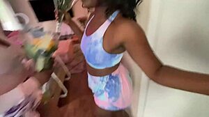 Two sluts share one cock?