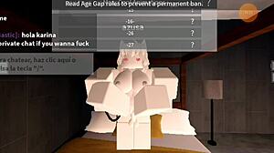 Fucking sluts on Roblox with monster cocks in intense sex sessions