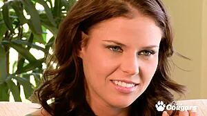 taylor russo gets an internal cock massage from her masseuse