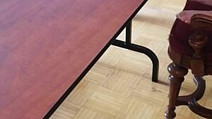 Femdom Stomps Cum Out of Slave's Cock with Barefoot Feet