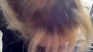 curvy milf swallows cumshot