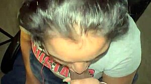 Student Gets Caught Giving Blowjob and Receives Facial Cumshot.