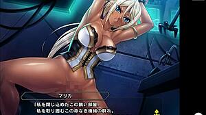 marika krishna faces cumshot in taimanin rpg game