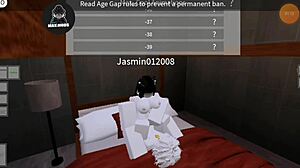 Scopando troie su Roblox con cazzi mostruosi in sessioni intense