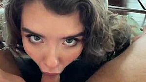 hey, is that hot canadian blonde eden ivy gagging?