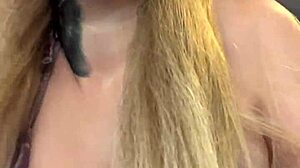 Training in bikini at beach gym