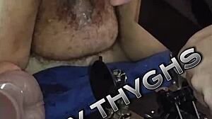 MistyThyghs Enjoys Relaxing Massage with Toys for Soothing Session