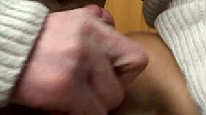 Italian milf and son moaning loudly in amateur ejaculation video with pussy licking