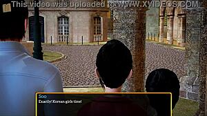 mijn nieuwe familie met brunette milf en tiener