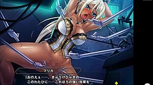 marika krishna faces cumshot in taimanin rpg game