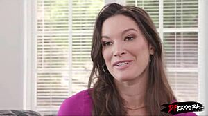 Katrina delivers insane deepthroat on big cocks