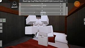 Fucking sluts on Roblox with monster cocks in intense sex sessions