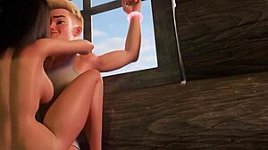 Perv Magician Babe Experiences First Anal in 3D Hentai Scene with Assfucking