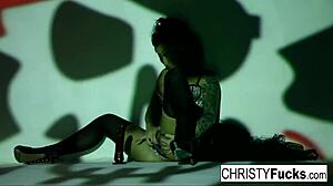 hot christy mack the pirate plays with her amazing ass and tight wet pussy