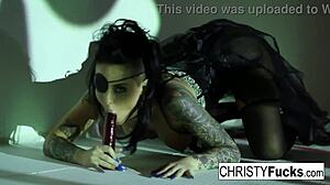 hot christy mack the pirate plays with her amazing ass and tight wet pussy