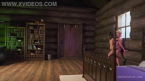 Perv Magician Babe Experiences First Anal in 3D Hentai Scene with Assfucking