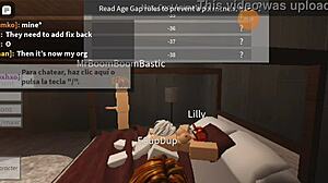 Fucking sluts on Roblox with monster cocks in intense sex sessions