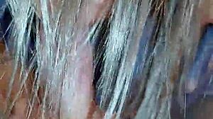 Cheating Married Slut Sneaks Over For Oral Creampie While Husband Sleeps