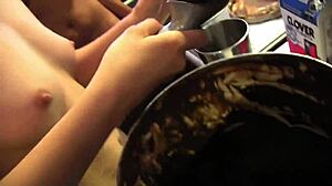 Lesbian Love Between Penny Barber And Alani Pi With Small Natural Breasts