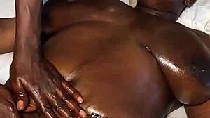 intense butt massage therapy session