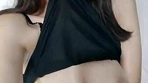 Want to see this beautiful manekizinha showing her natural big tits?