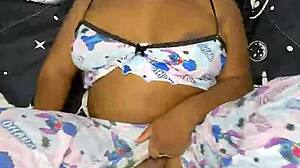 Stepsister invites me for homemade creampie video