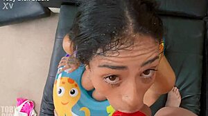 Breiny Zoe Gets Throatfucked And Eats Ass 😈