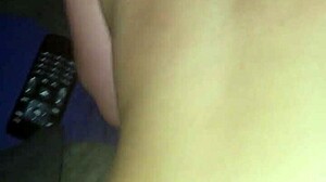 Cutie get rammed hard from the back and cream pie