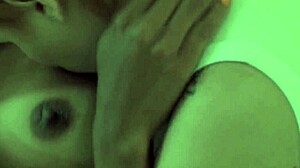 Emme White and Giovana Bombom fingering in hotel