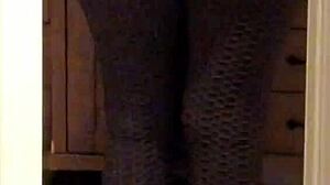 Wife's Big Ass In Tight Leggings Voyeured