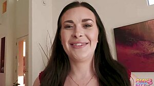 Busty Babe Lindsay Lee Moans During BBC Anal Pounding.