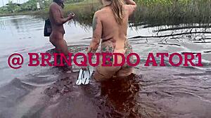 Petite Teen Assfucked On Nudist Beach!