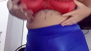 New outfit flashing big ass on camera