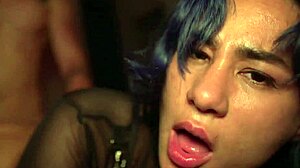 She craves submission, sucking, fucking, and creampie